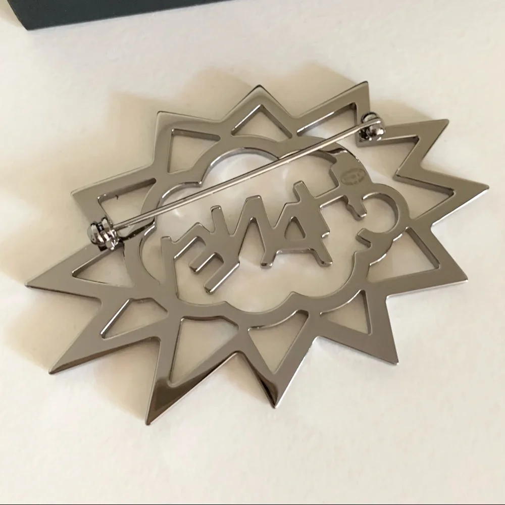 Chanel Large Bam Pow 💥 Brooch pin - Picture 14 of 16